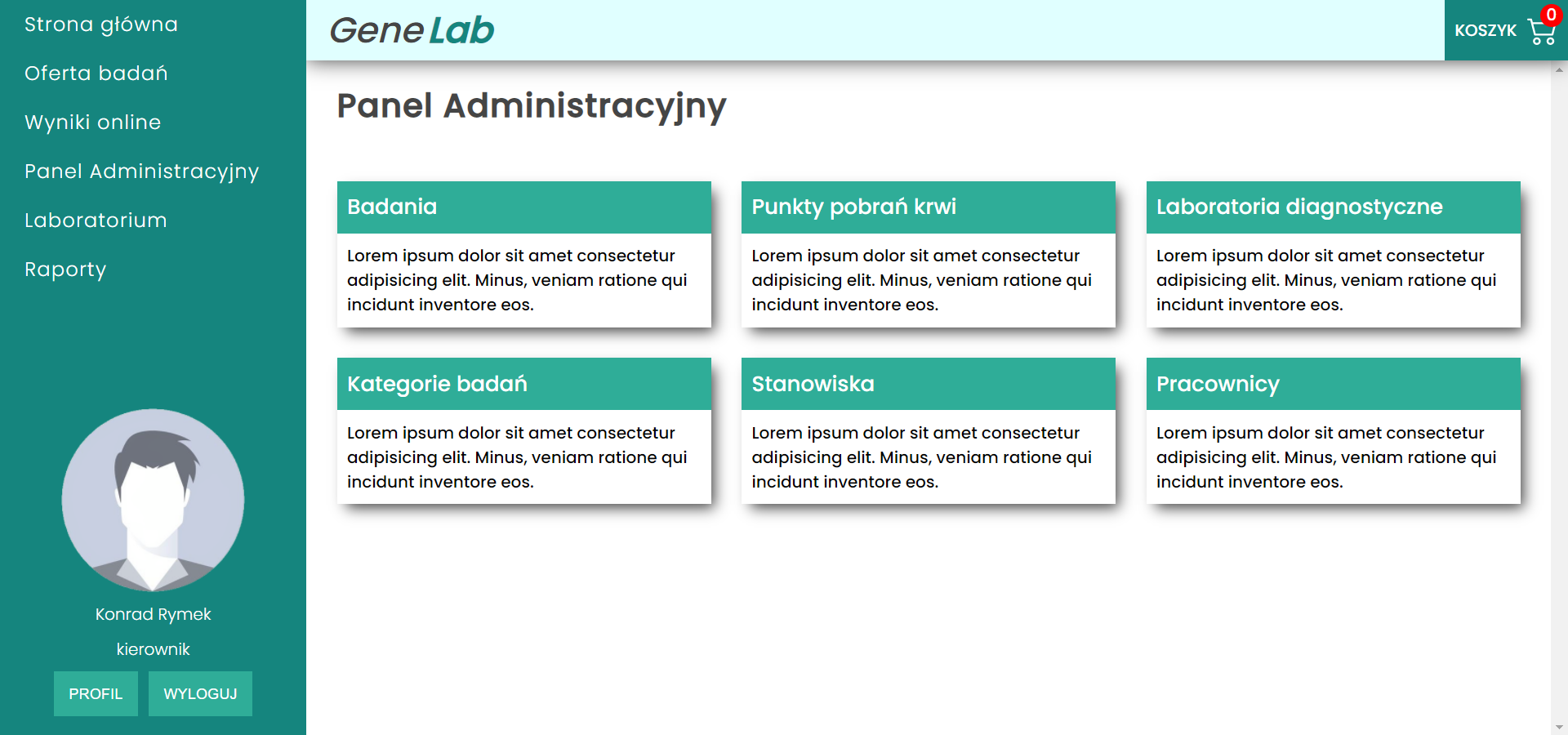 Profile użytkownika